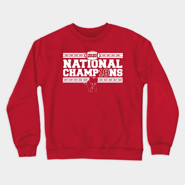 2020 NATIONAL CHAMPIONS Crewneck Sweatshirt by thedeuce